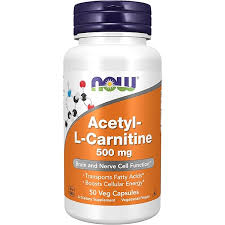 Vitamins & Supplements, NOW ACETYL L CARNITINE 500MG